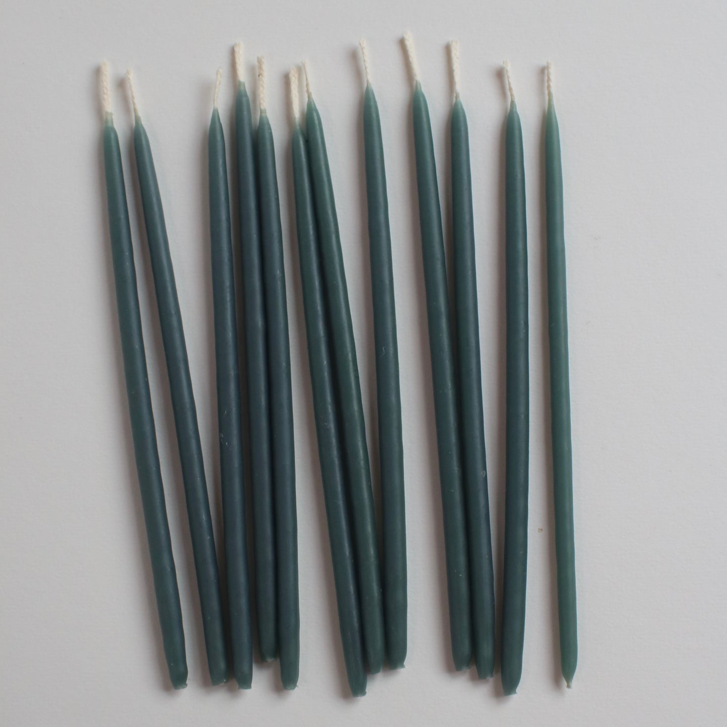 Natural Pigment Beeswax Birthday Candles