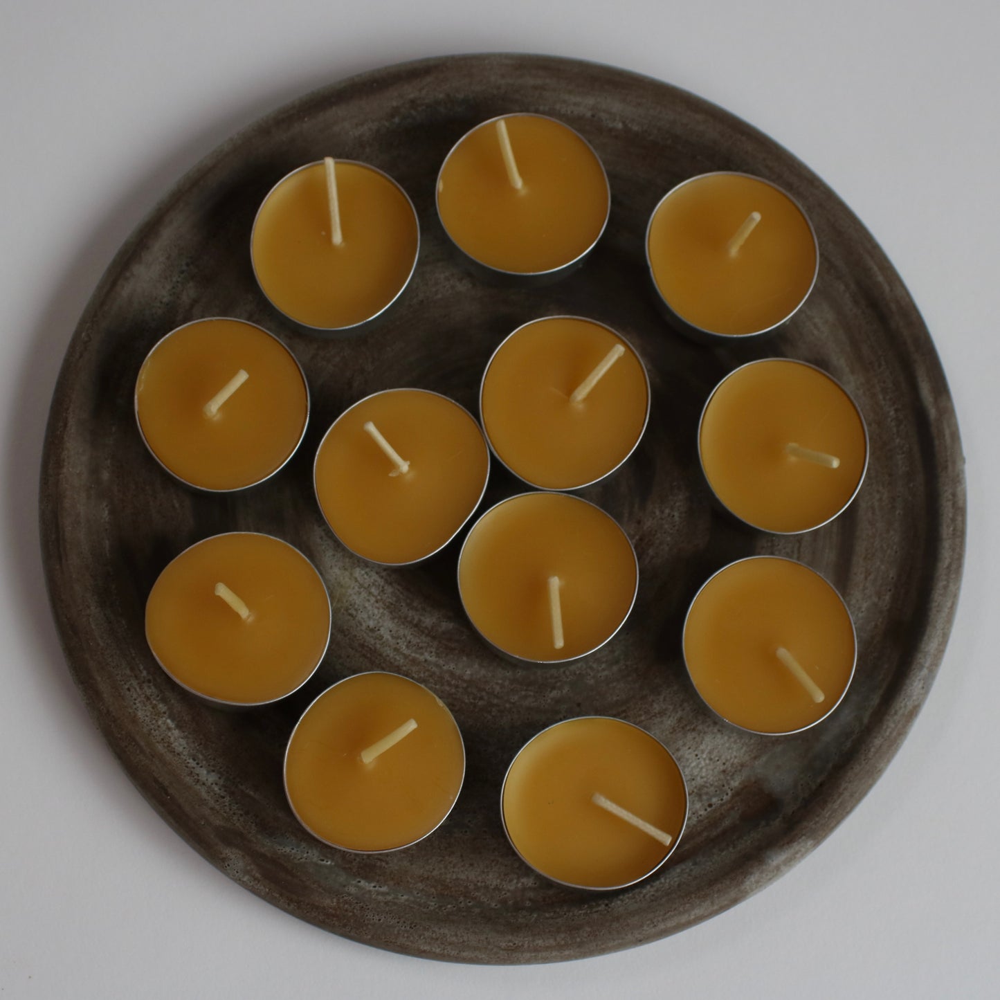 Yellow Beeswax Tealights